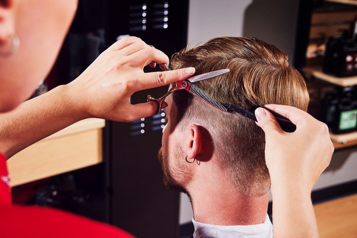 Sport Clips precision haircut